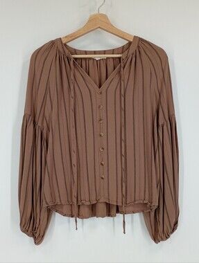 Mine Bubble Sleeve Blouse